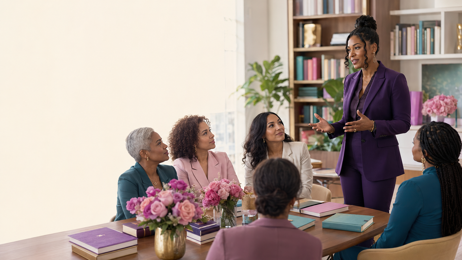 Regina E. Coley speaking to an audience