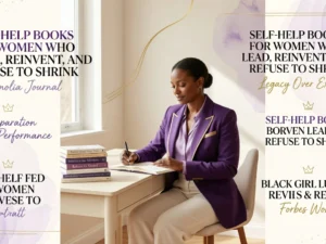 Professional header image for list-based article: Self-Help Books for Women Who Lead, Reinvent, and Refuse ...